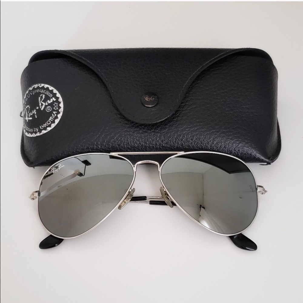 RayBan mirrored sunglasses